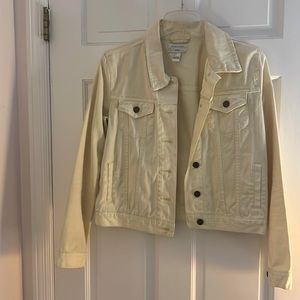 Yellow Forever 21 Jean Jacket Size L.